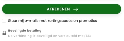 Beveiligd betaling met SSL